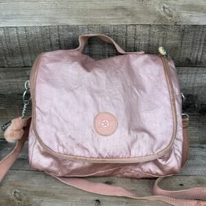 Kipling Kichirou Insulated Lunch Bag Pink